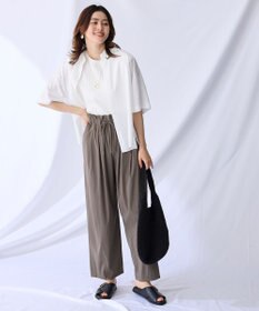 ANY 【接触冷感/UVカット/抗菌防臭/速乾】エニィファンクション半袖シャツブラウス