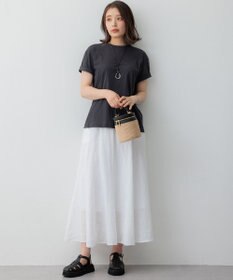 23区 【SLOW/WEB限定】シアーツイストシングルジャージー Tシャツ