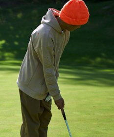 PW CIRCULUS 【MEN】スエード調 デタッチャブルフーディ