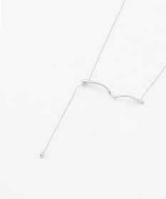 ANY ウェーブトップラリエットネックレス