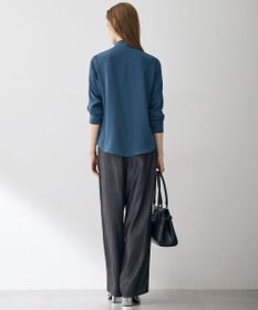 ICB L 【6/12-6/28期間限定・受注生産】BackSatinAmunzen ボウタイブラウス