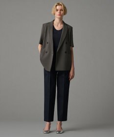 uncrave 【撥水・花粉防止・洗濯機洗い可】クリアツイル テーパードパンツ（uncrave STANDARD）