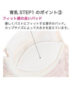 BRADELIS New York 【BRADELIS New York / 育乳補整ブラ・STEP1 集める】ウェンディステップ1ブラ24S2