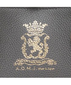 A.D.M.J. 【牛革】モーツァルト/スパニッシュレザーバイカラー金ボタントートS