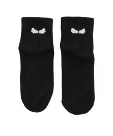 WEGO バック刺繍アンクルパイルソックス