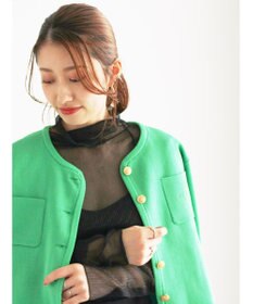 Te chichi ラメプリーツシアータートルインナー