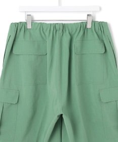 J.PRESS YORK STREET 【UNISEX】リネンライクイージーカーゴ ハーフパンツ
