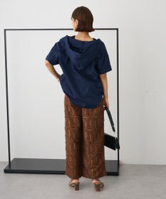 CRAFT STANDARD BOUTIQUE オーバーサイジングフード付きシャツ