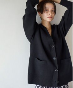 UNFILO スポンジニット カーディガン