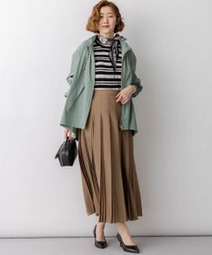 23区 【先行予約】2WAY ストレッチタフタ ボリュームスリーブブルゾン