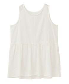 Green Parks Ｉ　ＳＥＴ２点　ギャザーシャツ＋布帛インナー