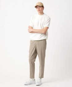 23区GOLF 【23Fondation/MEN】千鳥格子柄 ジャージーパンツ