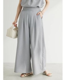 Green Parks ・ＥＬＥＮＣＡＲＥ　ＤＵＥ　リネンライクワイドパンツ