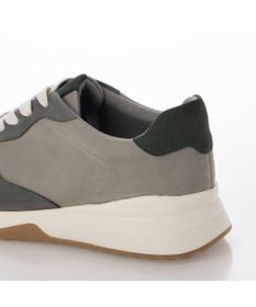 ing <ing>オールレザーレースアップスニーカー