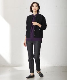 J.PRESS LADIES 【洗える】VIS/PE ROME ニット カーディガン