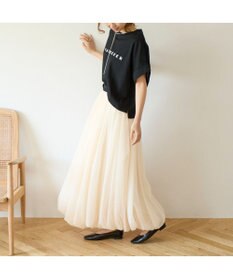 MODE ET JACOMO <carino>スクエアトゥバレエシューズ