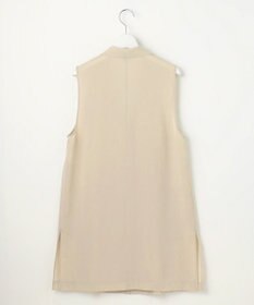 J.PRESS LADIES L 【洗える】ボイルドワッシャー ジレ