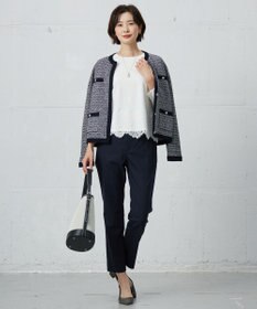 J.PRESS LADIES ヴィンテージオーバルリング ネックレス