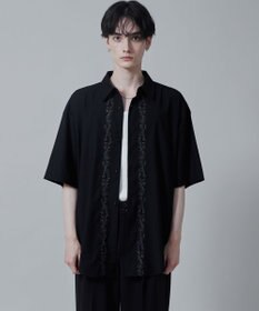 WEGO TRフラワーモチーフシャツ（S）