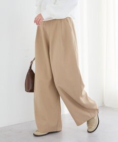 CRAFT STANDARD BOUTIQUE ストライプタックカーブパンツ