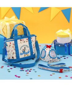 PET PARADISE ディズニー ドナルドダック 90周年 ベストハーネス ３Ｓ 《パーティー柄》 超小型犬