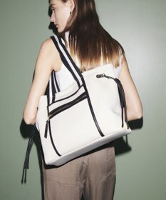 TOPKAPI 【新色追加】【TREASURE TOPKAPI】ネオプレン フロントポケット 2way トートバッグ