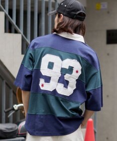 WEGO 【ユニセックス着用ITEM】ナンバリングラガーシャツ