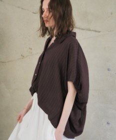 YECCA VECCA ストライプ柄シャツ