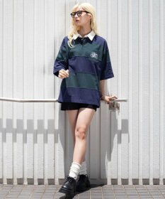 WEGO 【ユニセックス着用ITEM】ナンバリングラガーシャツ