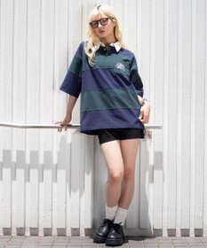 WEGO 【ユニセックス着用ITEM】ナンバリングラガーシャツ
