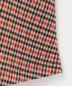 組曲 KIDS 【110-140㎝】チェックジャガード ワンピース