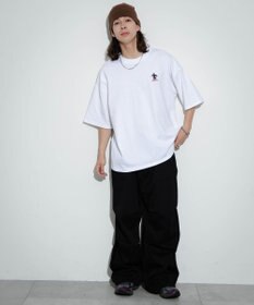 WEGO 【ユニセックス着用ITEM/綿100％/MLサイズ展開】CONVERSEワンポイントT