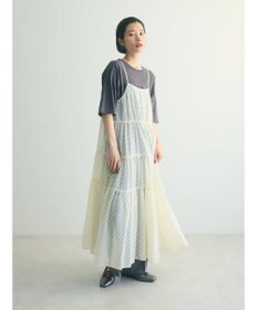 Green Parks armonia.ティアードシアーキャミワンピース