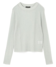 uncrave シアー リブ クルーネック ニット（uncrave STANDARD）