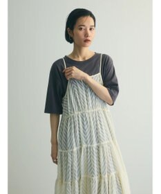 Green Parks armonia.ティアードシアーキャミワンピース