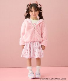 ANY KIDS 【マイメロディ＆クロミ×ANY KIDS】総柄 ティアードスカート