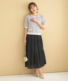 Feroux ドットティアード スカート