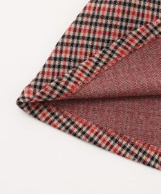 組曲 KIDS 【110-140㎝】チェックジャガード ワンピース