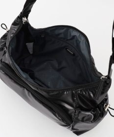 LA BAGAGERIE メタリックドロストポケット　ショルダーバッグ