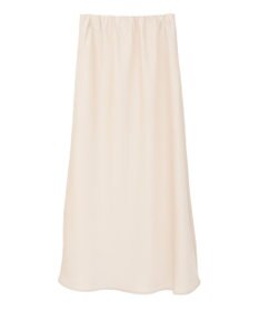 YECCA VECCA サテンフレアスカート