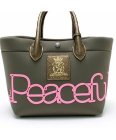 A.D.M.J. 【魔法の様に軽い】マジックライト/コード刺しゅうキューブトート21cm(Dカン付)