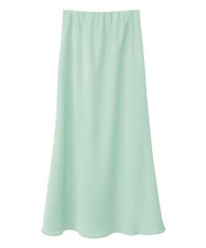 YECCA VECCA サテンフレアスカート