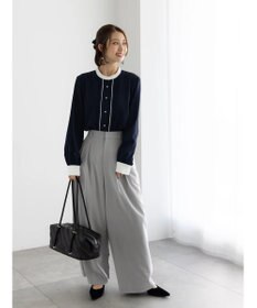 Te chichi タックワイドフルレングスパンツ