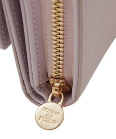 Maison de FLEUR ハンドル付きリボンウォレット