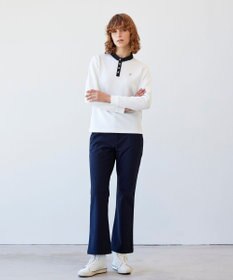 23区GOLF 毎日履きたい美シルエット【23Fondation/WOMEN】フレアパンツ きれい目見え+疲れない