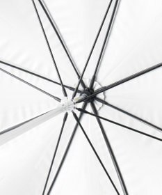 MOONBAT ランバン オン ブルー 晴雨兼用日傘 長傘 切り継ぎビジューリボン 遮光 遮熱 UV