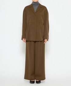 uncrave 【UNISEXあり】ギャバジン シャツ（uncrave WHITE）