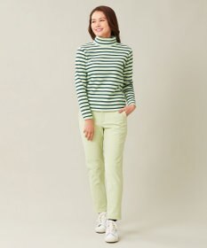 23区GOLF 冬の暖かボトム【WOMEN】ボンディング テーパードパンツ