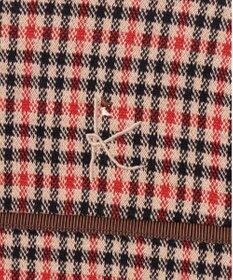 組曲 KIDS 【110-140㎝】チェックジャガード ワンピース