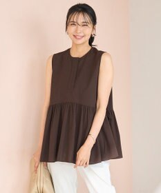 UNFILO BREEZEMOVE ペプラムブラウス